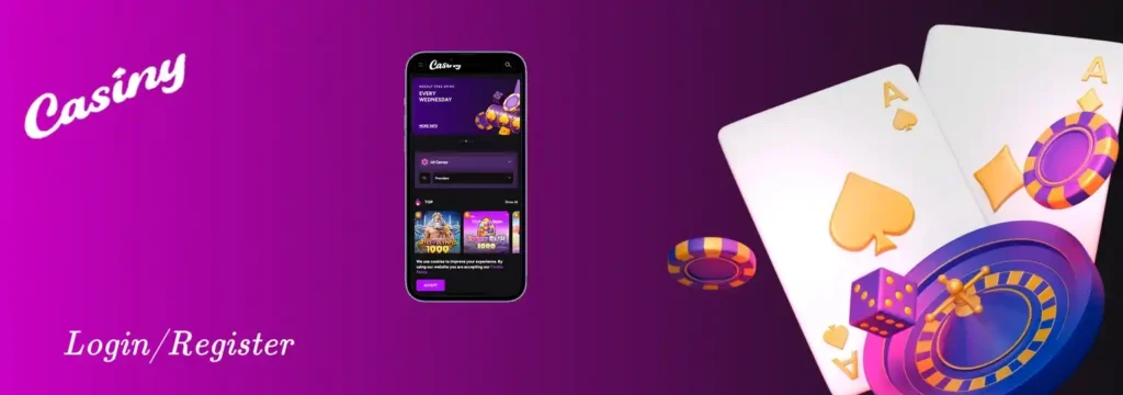 Casiny casino login and register